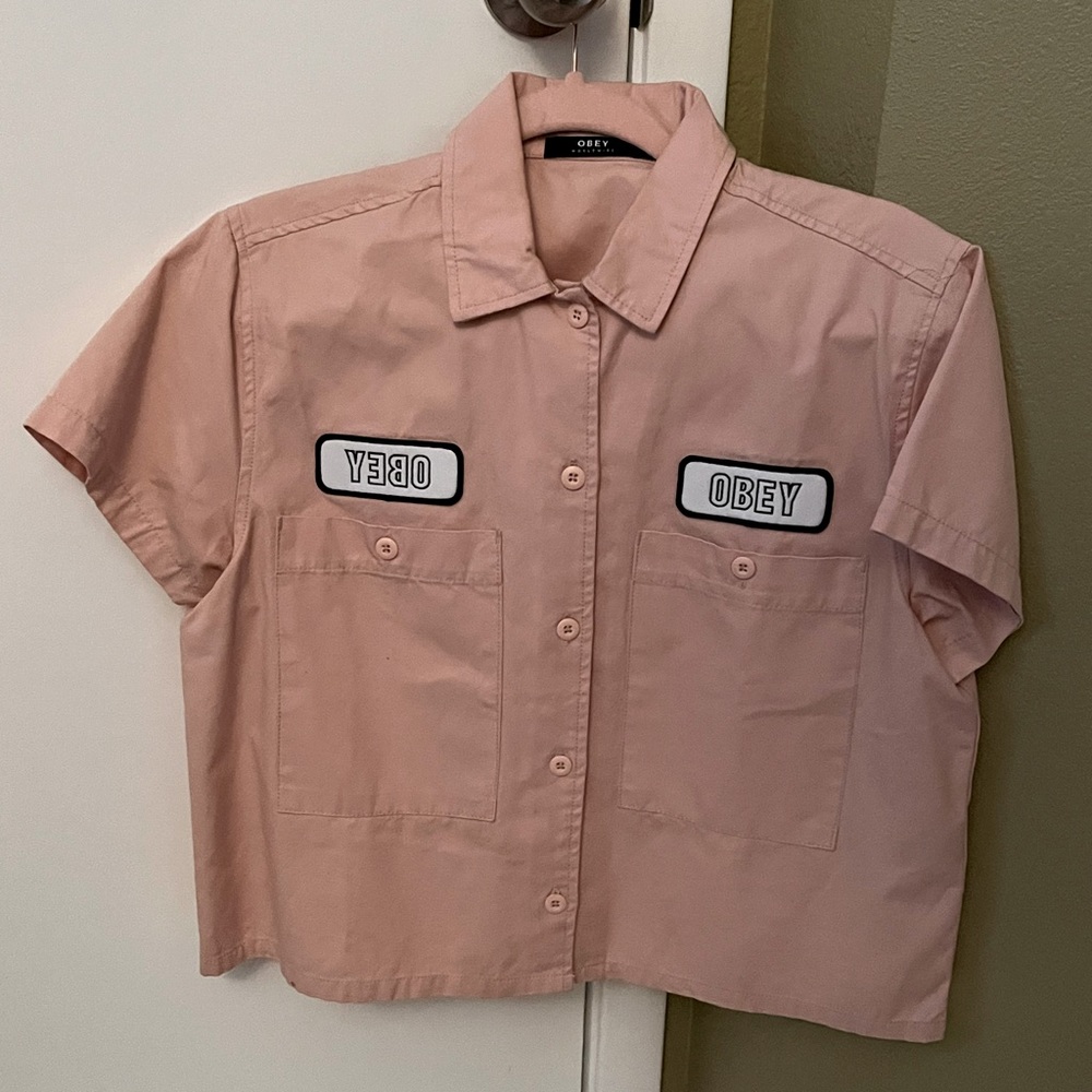 Obey Boxy Work Shirt